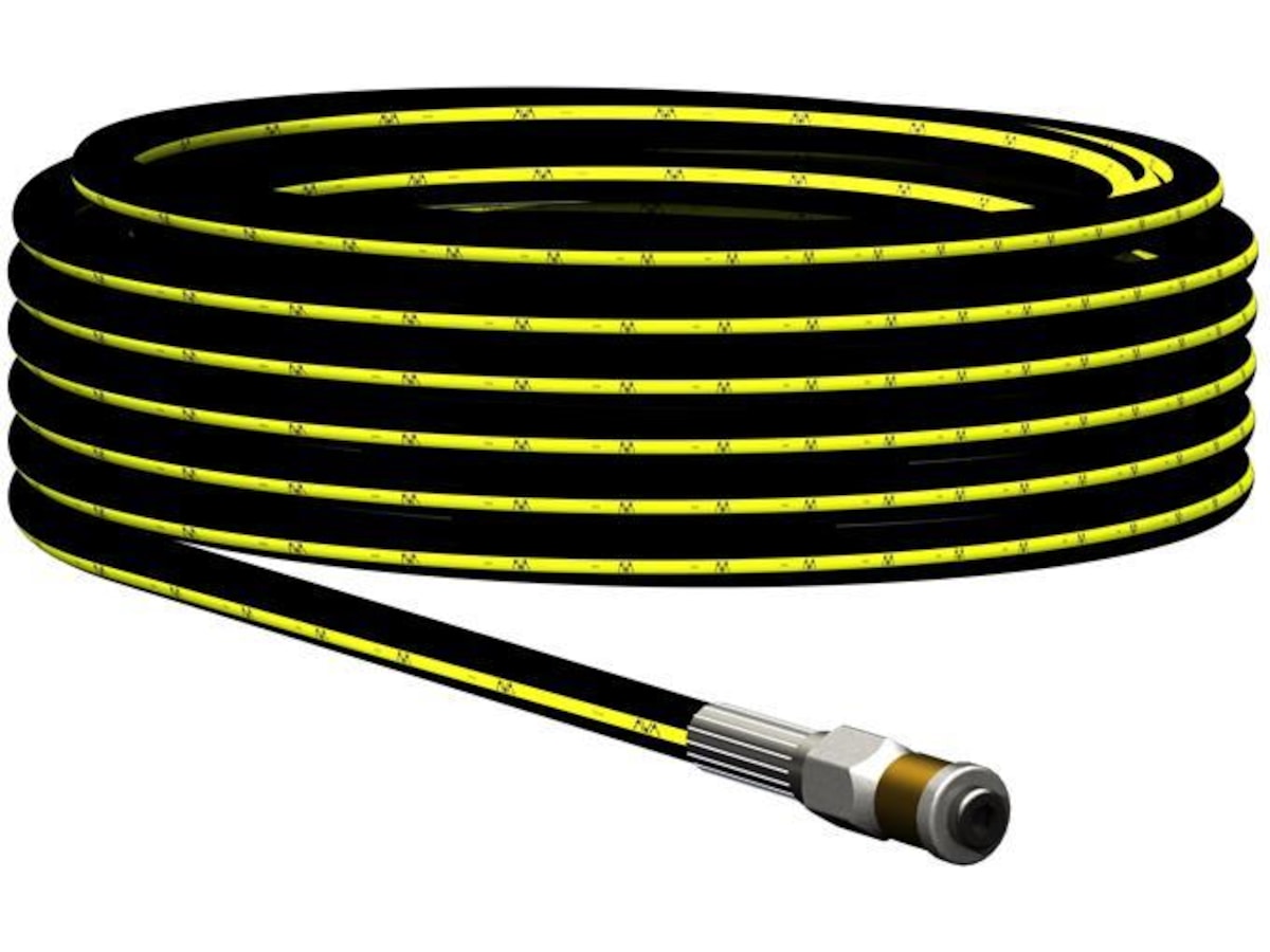 AVA rørspuleslange 10M med roterende dyse Højtryksrenser – tilbehør