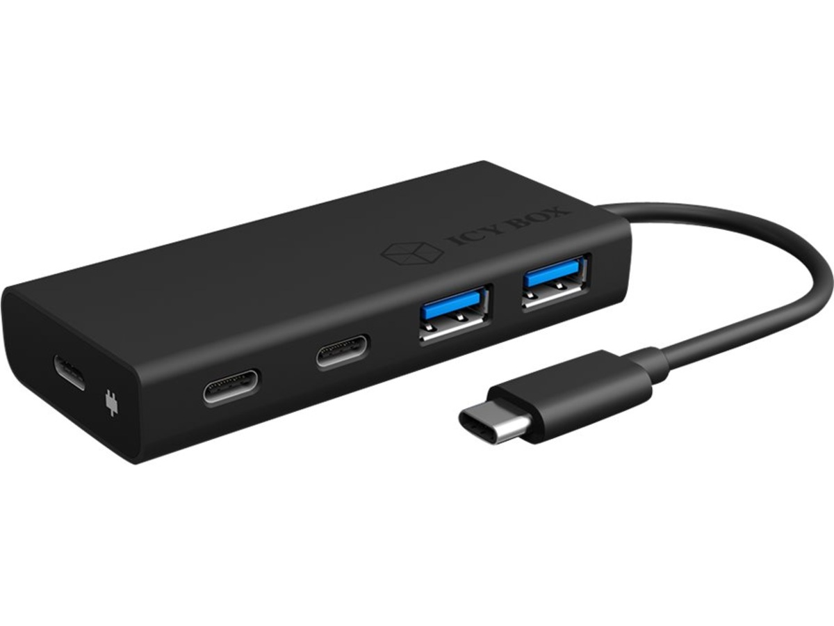 ICY BOX USB-C Hub Dockingstation og USB-hub