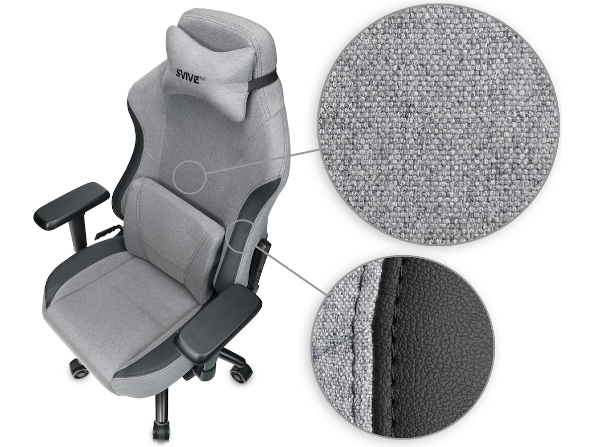 Svive Gemini gamingstol (mørk grå) Gamingstole