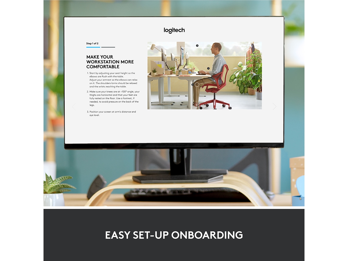Logitech ERGO K860 Trådlös Tastatur Keyboards