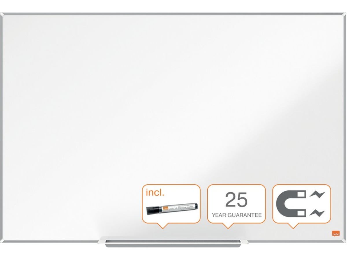 Nobo Whiteboard Impression Pro Emaljert magnetisk tavle 90x60 cm Whiteboards