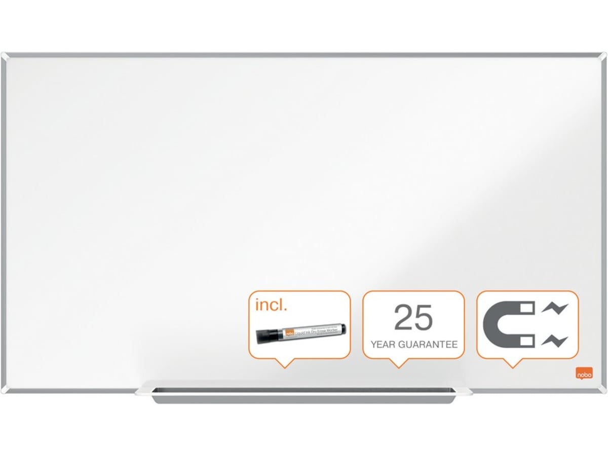 Nobo Whiteboard Impression Pro Widescreen 32" emaljeret magnetisk tavle Whiteboards