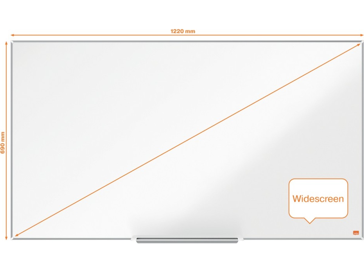 Nobo Whiteboard Impression Pro Widescreen 55" emaljeret magnetisk tavle Whiteboards