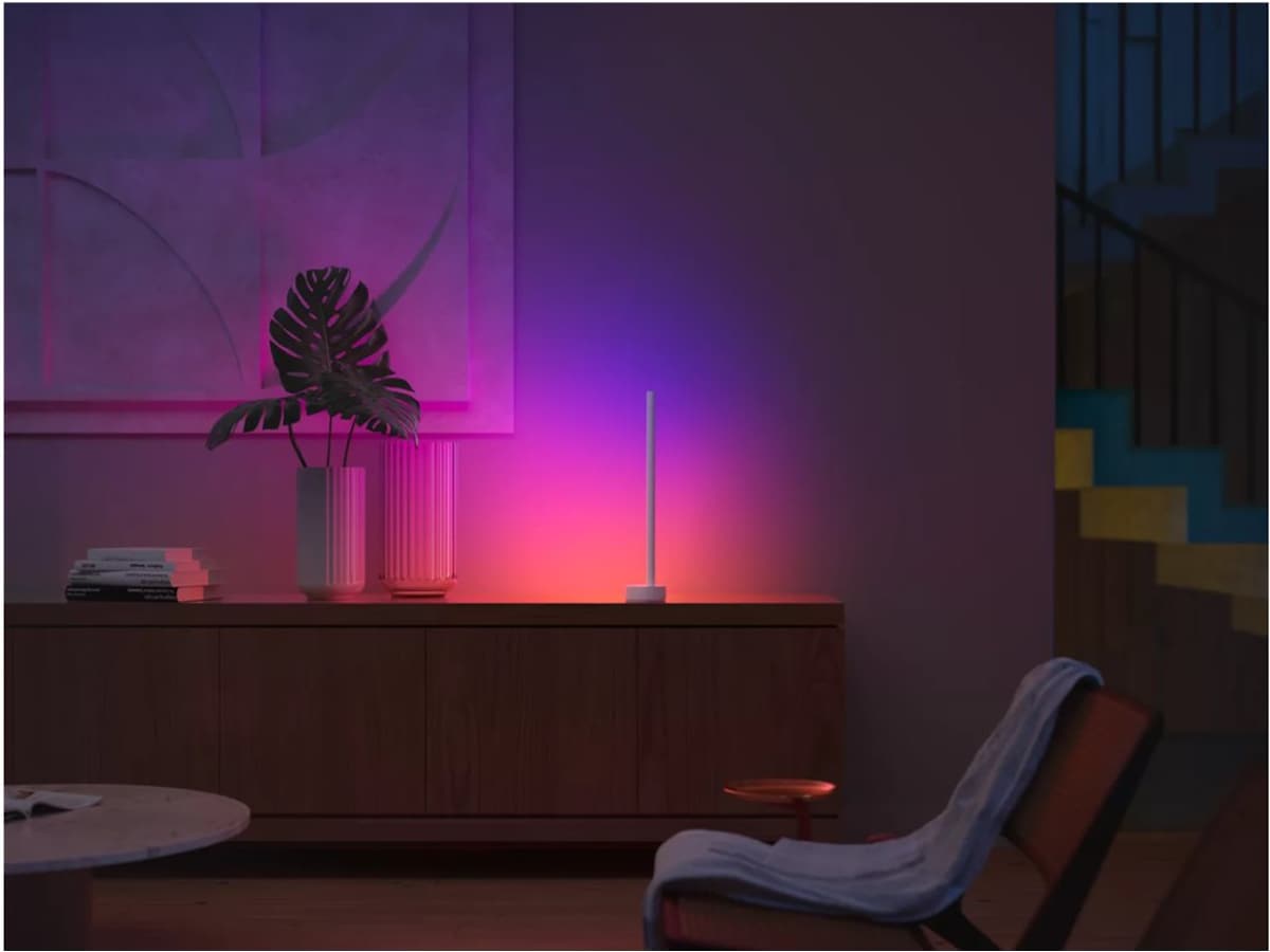 Philips Hue Gradient Signe bordlampe (hvid) Gulvlampe