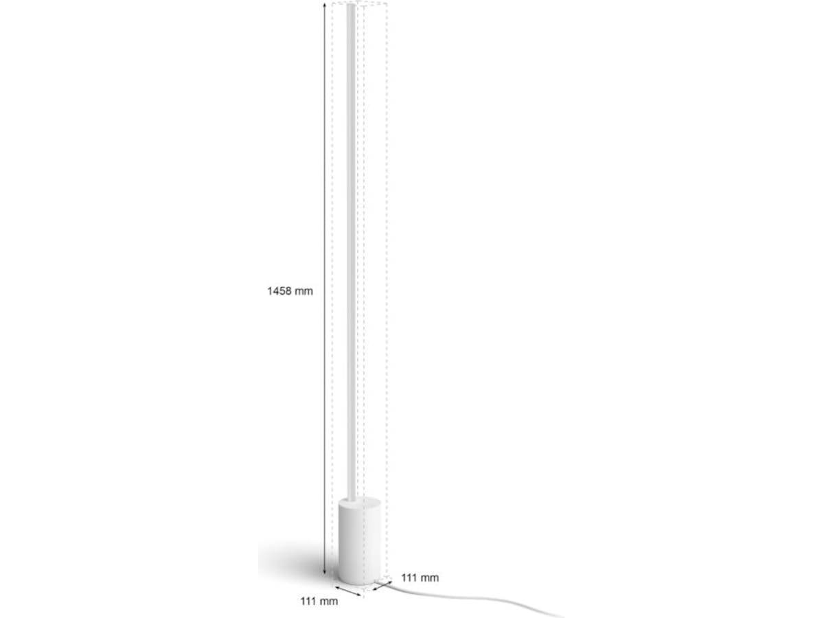 Philips Hue Gradient Signe gulvlampe (hvid) Gulvlampe
