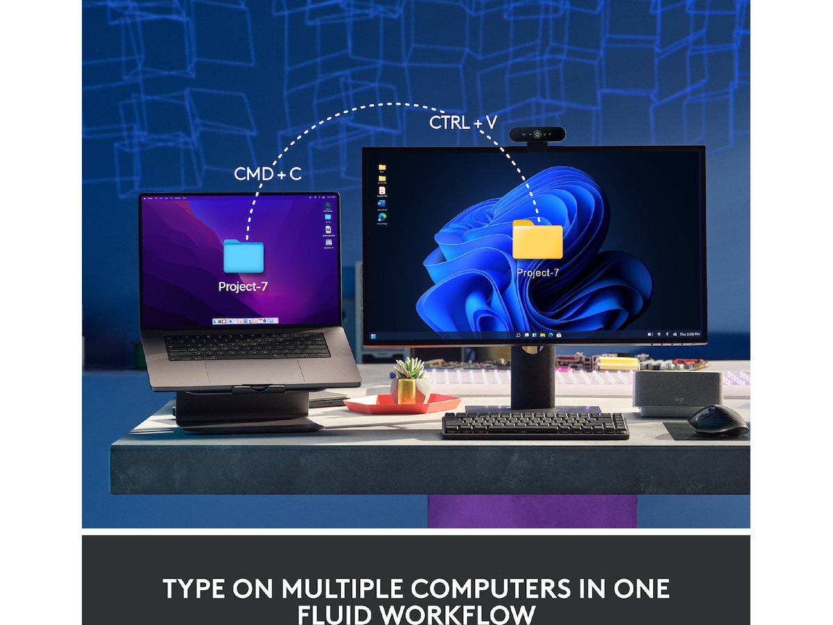 Logitech MX Mechanical Mini Minimalist Linear (graphite) Keyboards