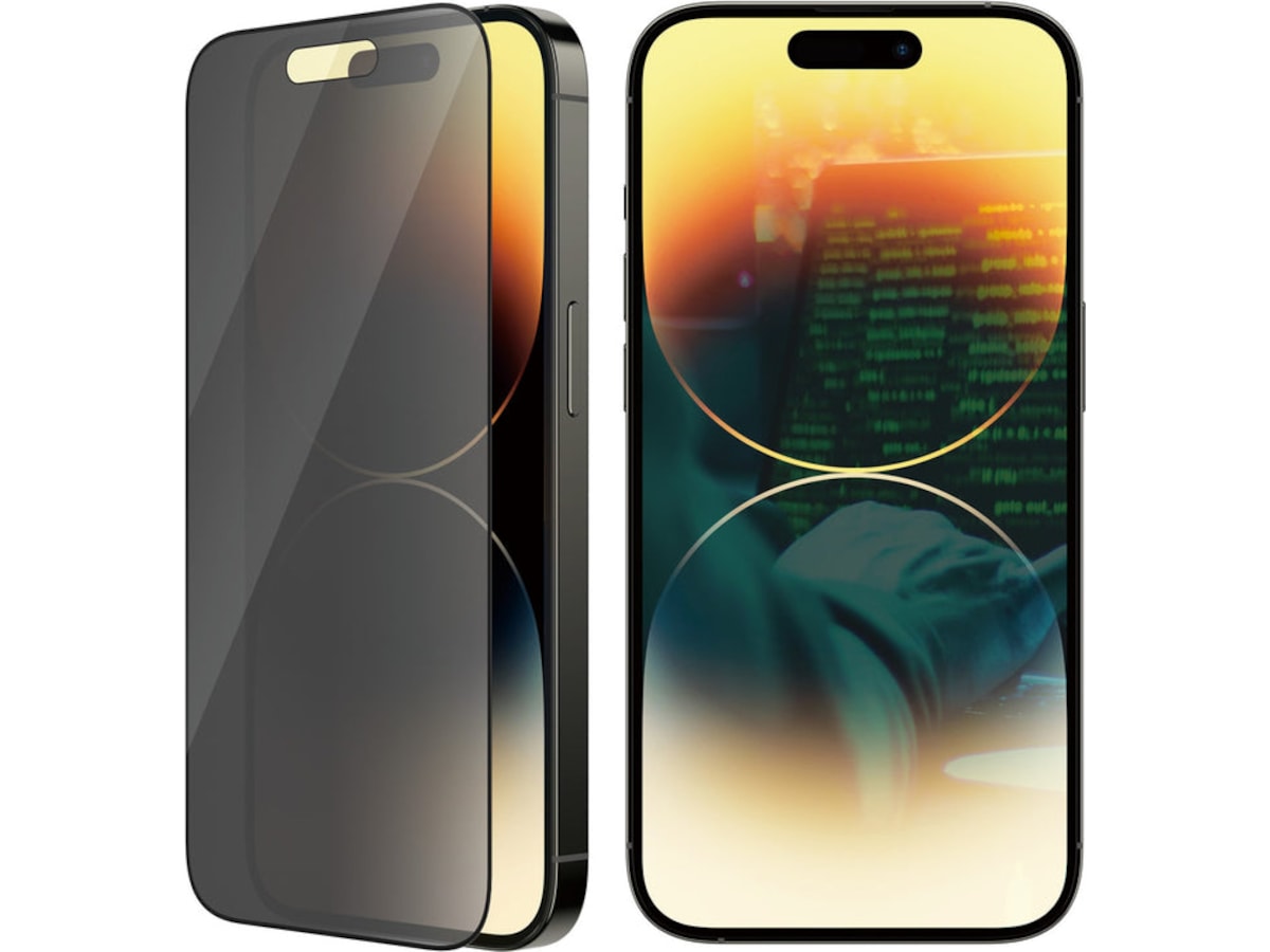 Panzerglass iPhone 14 Pro Privacy Skærmbeskytter Skærmbeskyttelse mobiltelefon