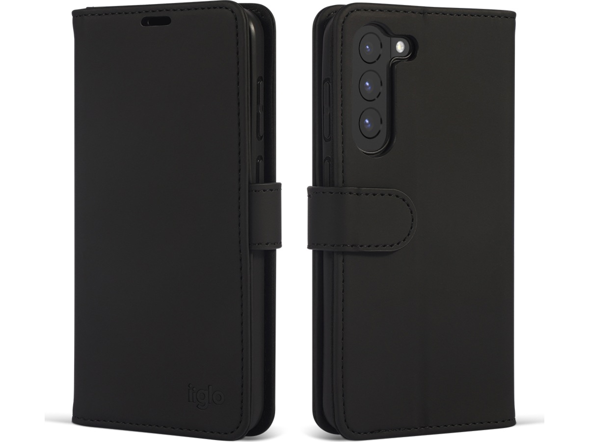 iiglo Galaxy S23+ Wallet cover (sort) Mobilcover
