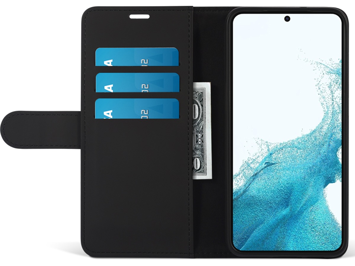 iiglo Galaxy S23+ Wallet cover (sort) Mobilcover