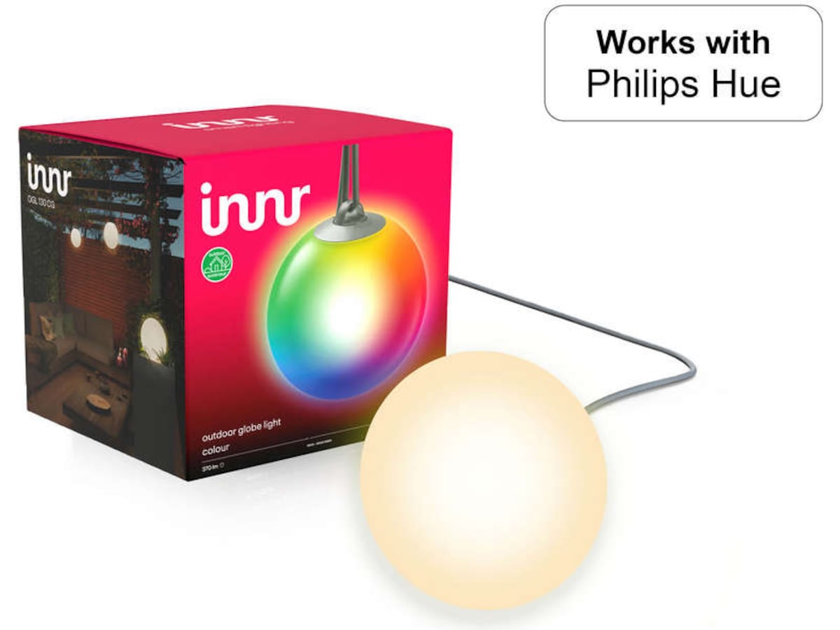 Innr smart utendørs extension globe farge LED-pærer & elpærer