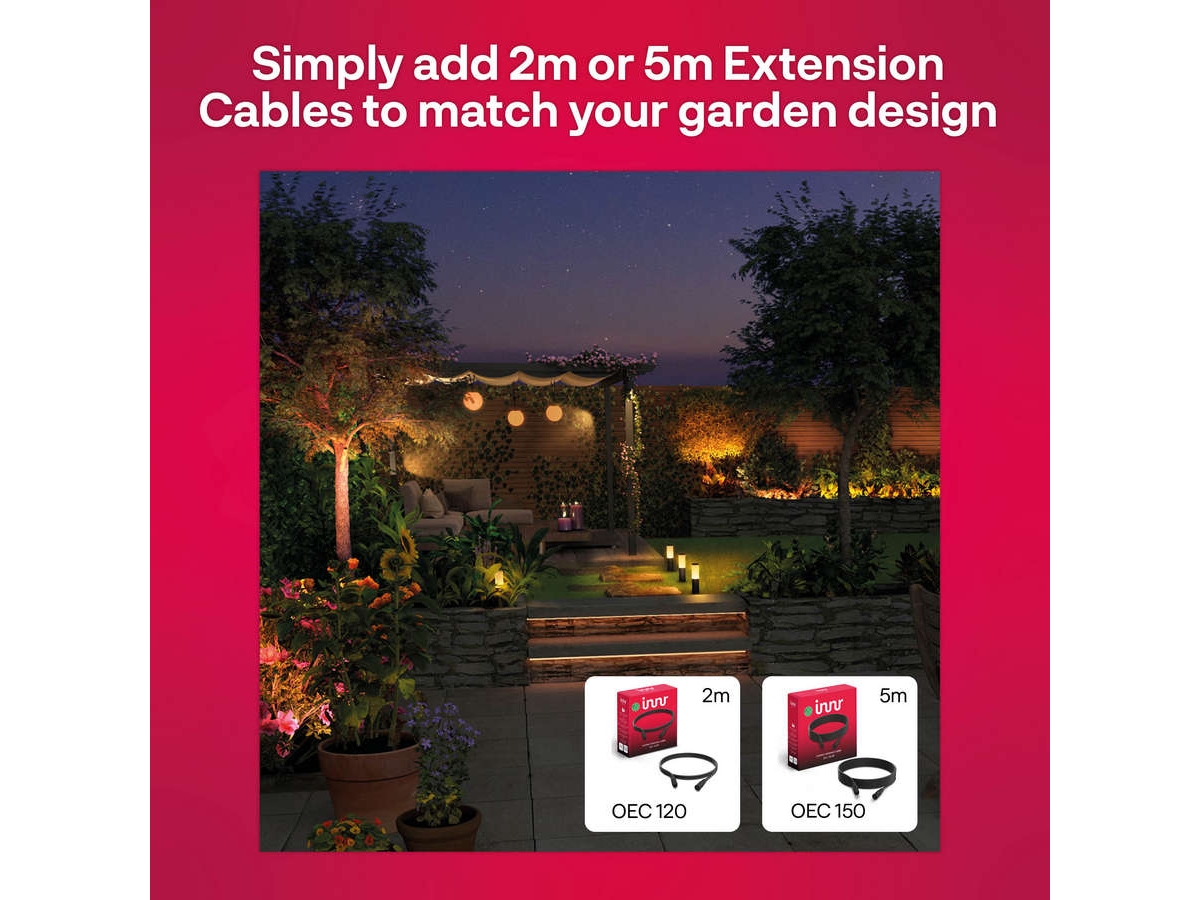 Innr smart utendørs extension globe farge LED-pærer & elpærer