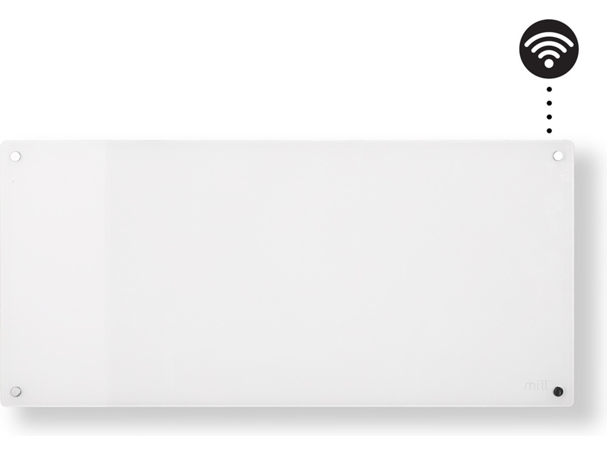 Mill Glass WiFi Gen 3 panelovn 1000W (hvid) Varmepaneler