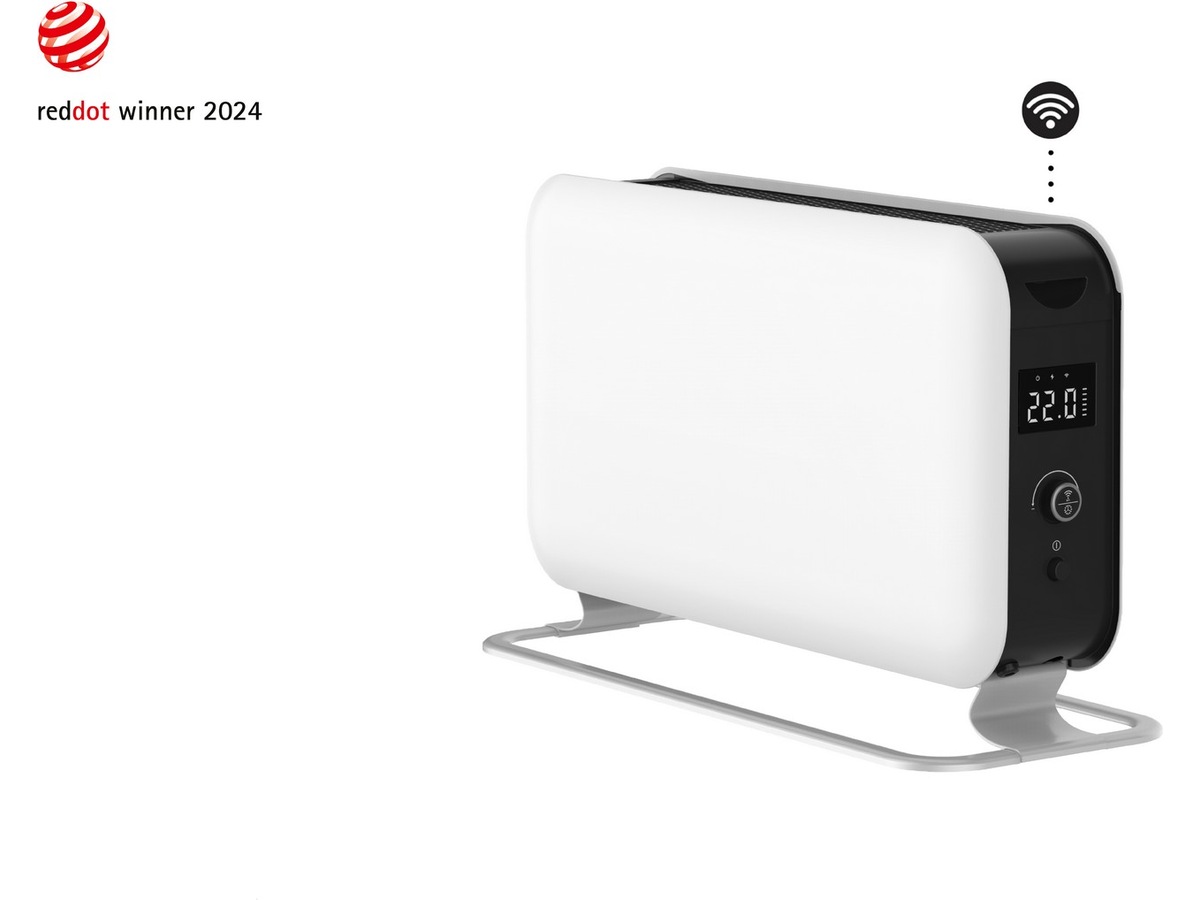 Mill Max WiFi gulvovn 1500W (hvid) Radiatorer