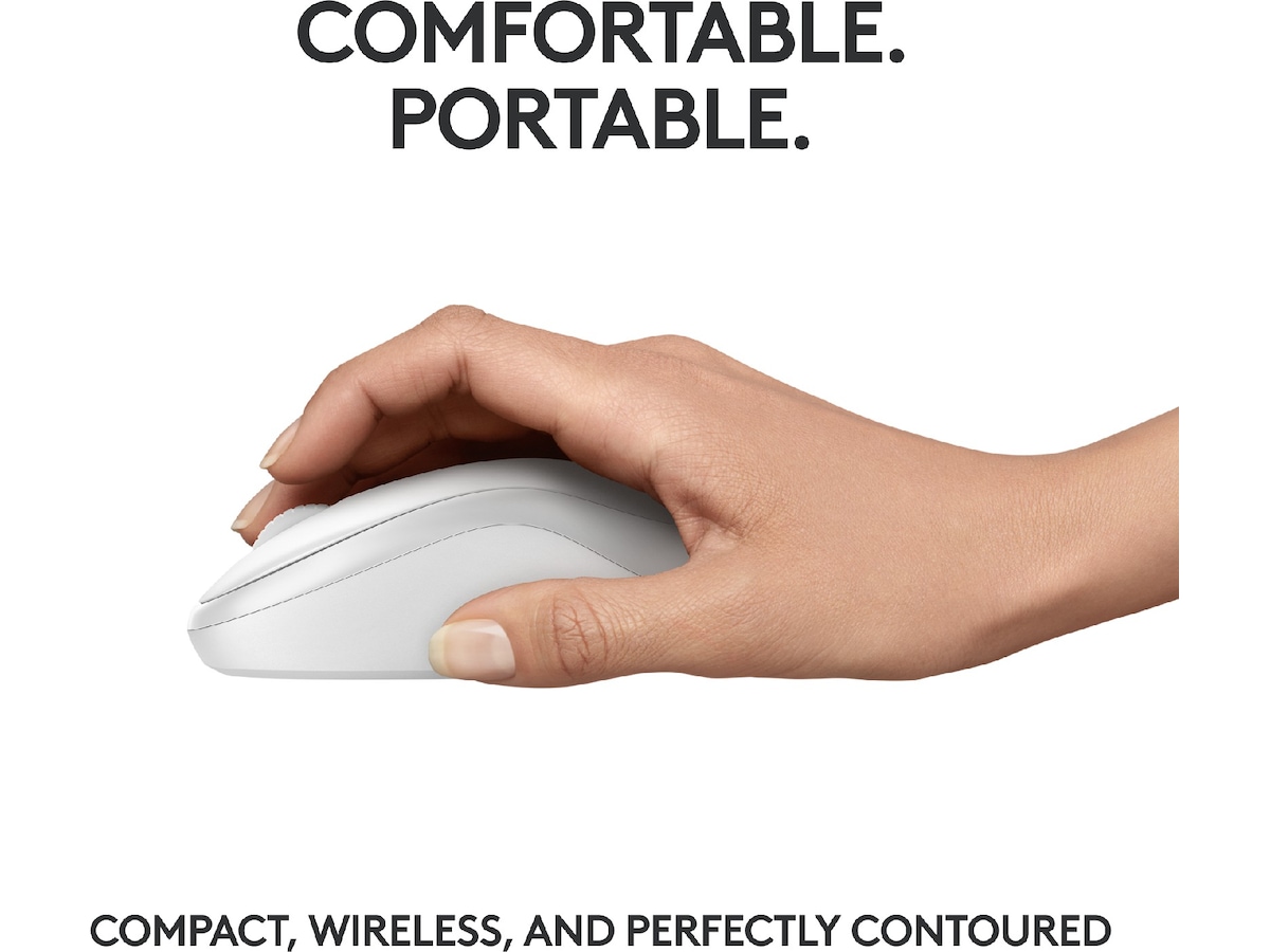 Logitech M240 Trådløs Mus (off-white) Mus