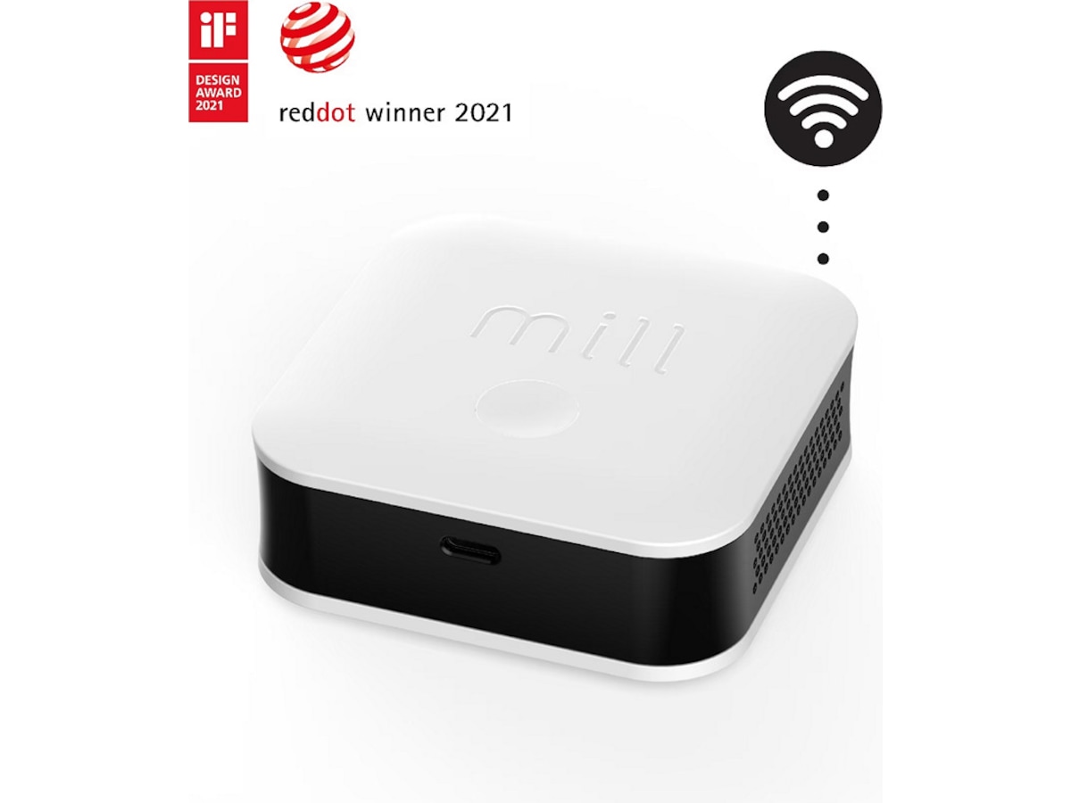 Mill Silent Pro Compact luftrenser + Sense Bundle Luftrensere