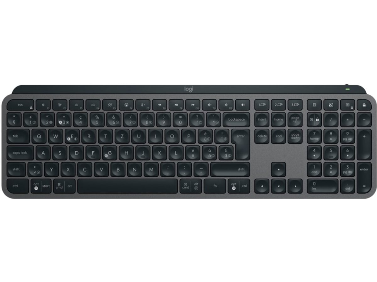 Logitech MX Keys S Trådløst Tastatur (graphite) Keyboards