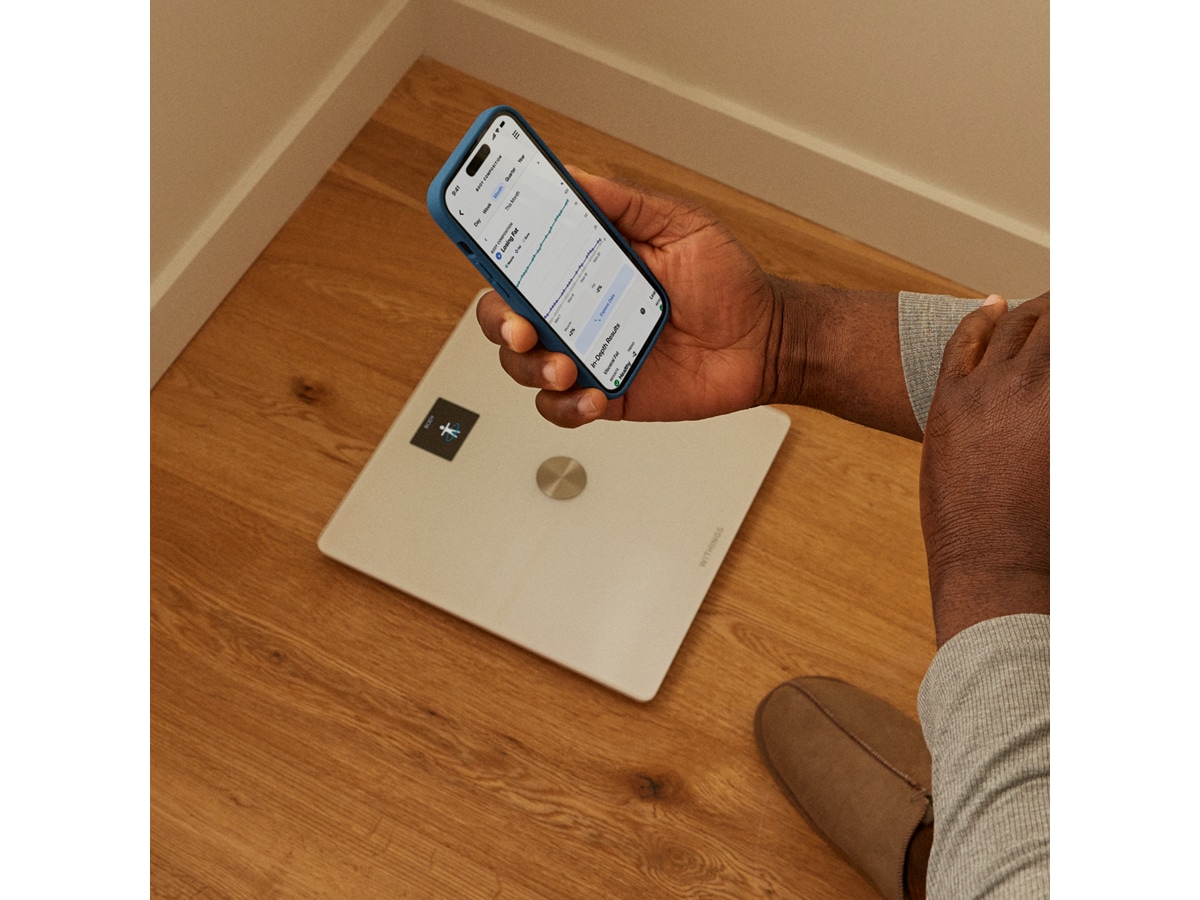 Withings Body Comp Wi-Fi smart badevægt (hvid) Badevægte