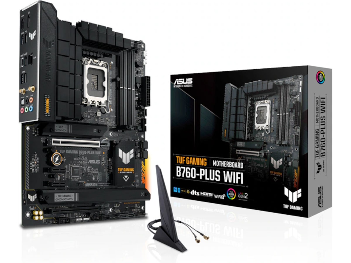 ASUS TUF GAMING B760-PLUS  WIFI Bundkort Intel Socket