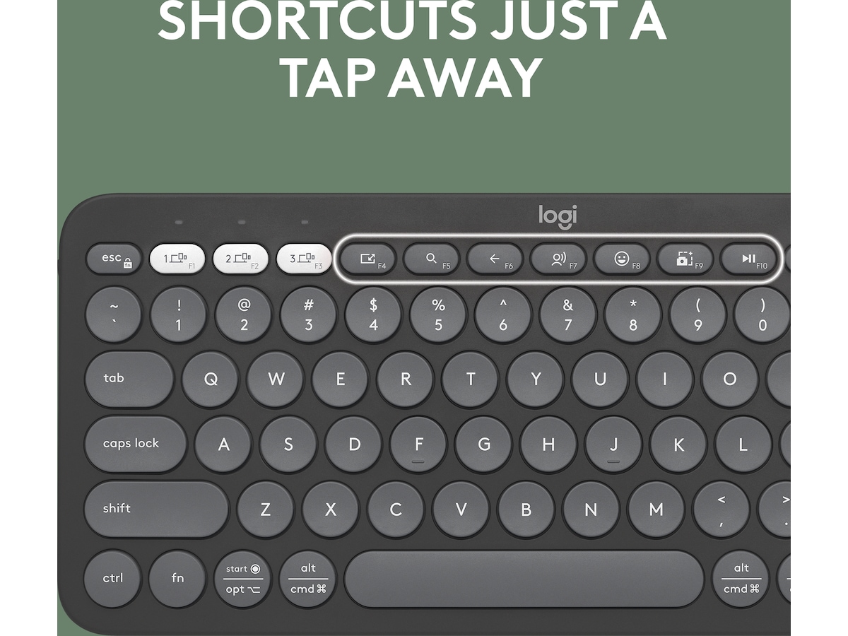 Pebble Keys 2 K380s (sort) Keyboards