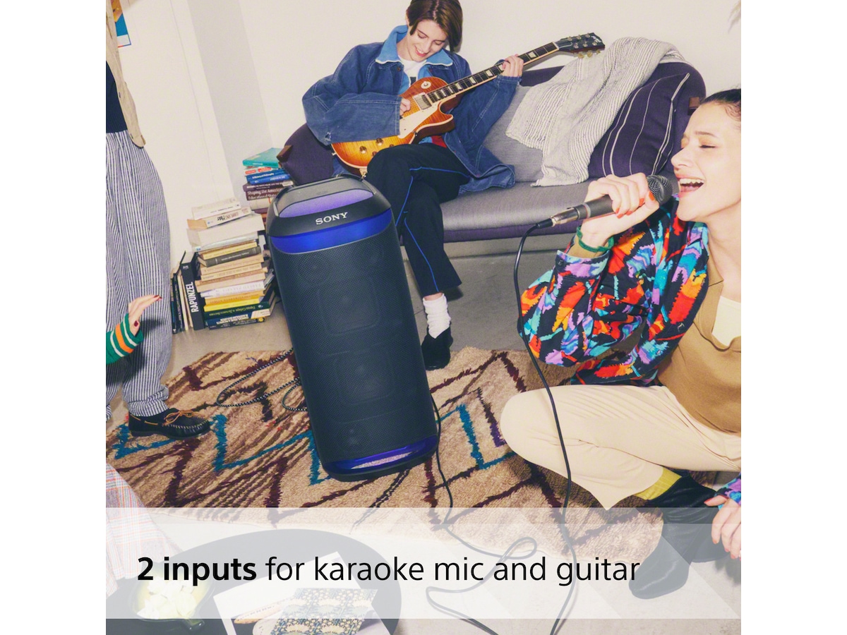 Sony SRS-XV800 trådløs bærbar højttaler (sort) Trådløs / Bluetooth højttaler