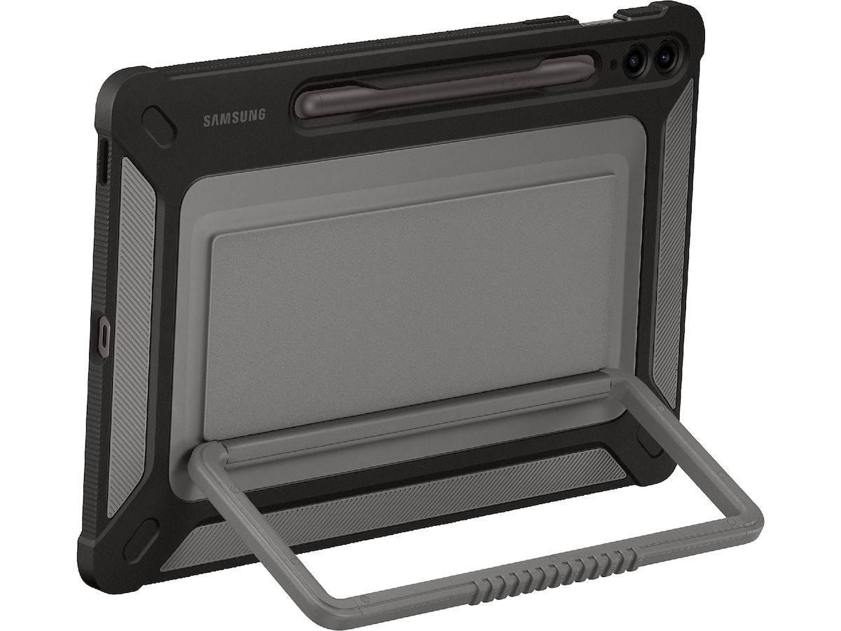 Samsung Galaxy Tab S9 FE+ Outdoor Cover (sort/grå) Cover til tablet
