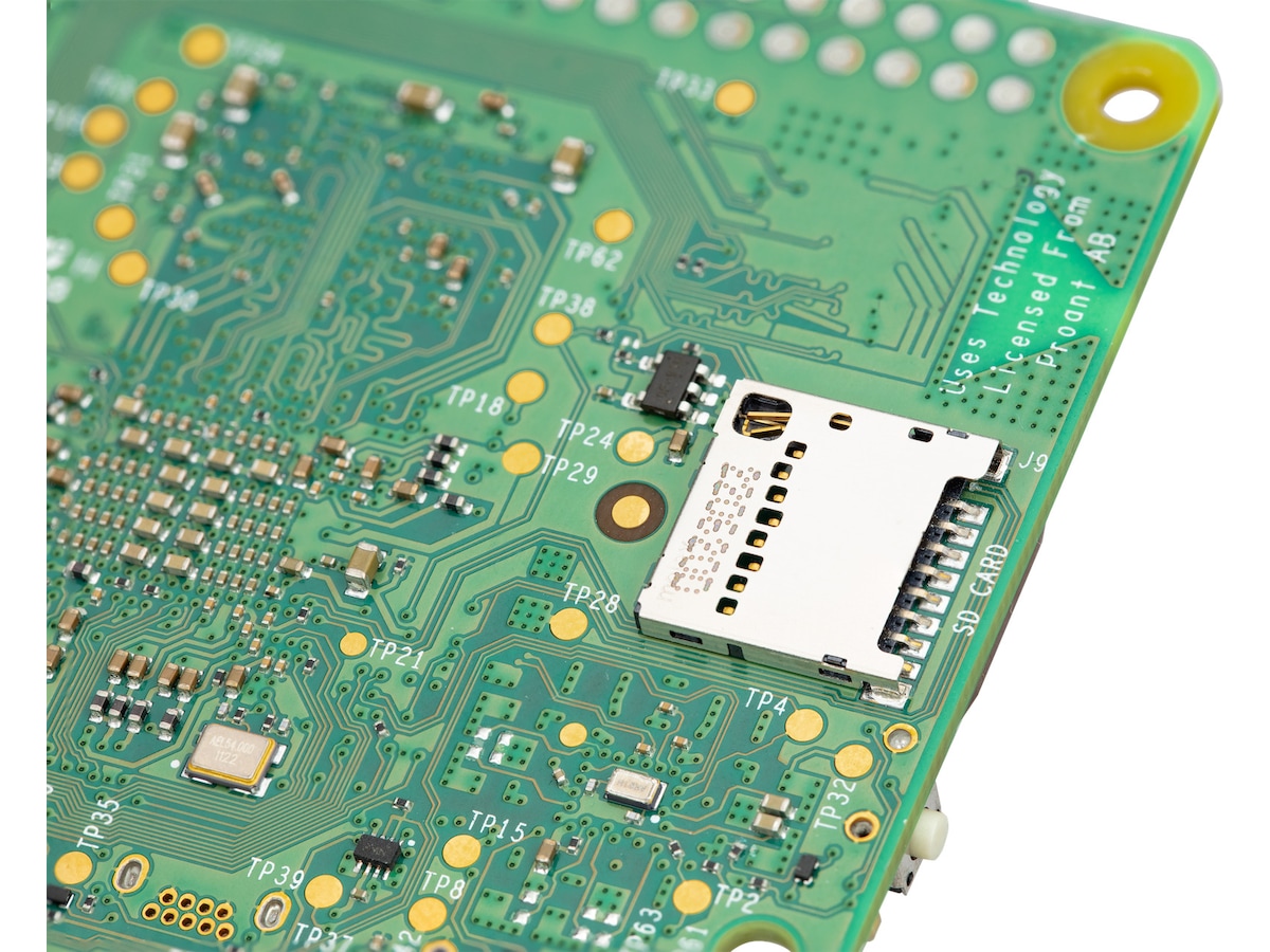 Raspberry Pi 5 Model B, 4GB RAM Integreret CPU