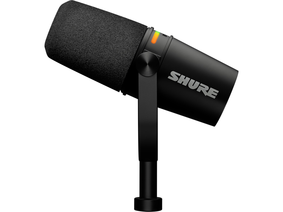 Shure MV7+ Podcast Mikrofon (sort) Mikrofon