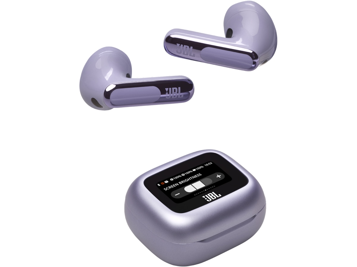 JBL LIVE FLEX 3 Trådløse Høretelefoner, Earbuds (Lilla) In-ear høretelefoner