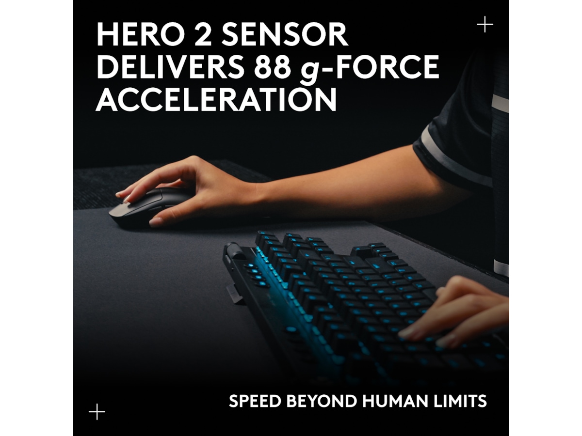 Logitech PRO 2 Lightspeed Trådløs Gamingmus (lyserød) Gamingmus