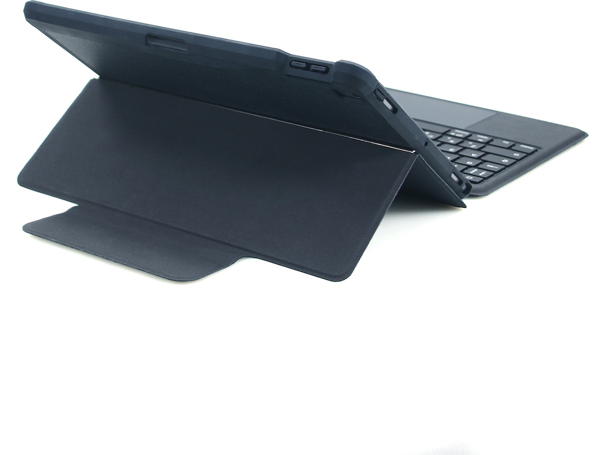 4smarts iPad Air 11" 2-i-1 Tastaturcover (grå) Tastatur og stylus