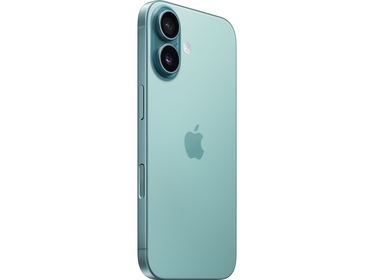 iPhone 16 128GB (blågrøn) Mobiltelefoner