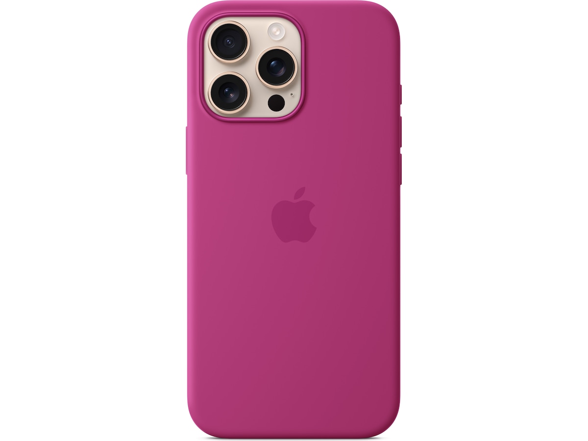 Apple iPhone 16 Pro Max Silikonecover (fuchsia) Mobilcover