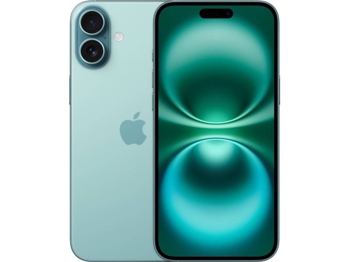 iPhone 16 Plus 256GB (grønblå) Mobiltelefoner