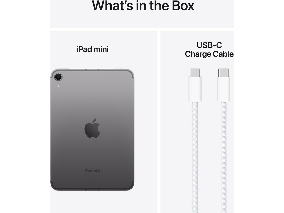 iPad mini (2024) 128GB 5G (space grey) Tablets