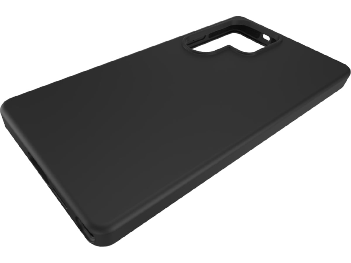 iiglo Galaxy S25 Ultra Silikone cover (sort) Mobilcover