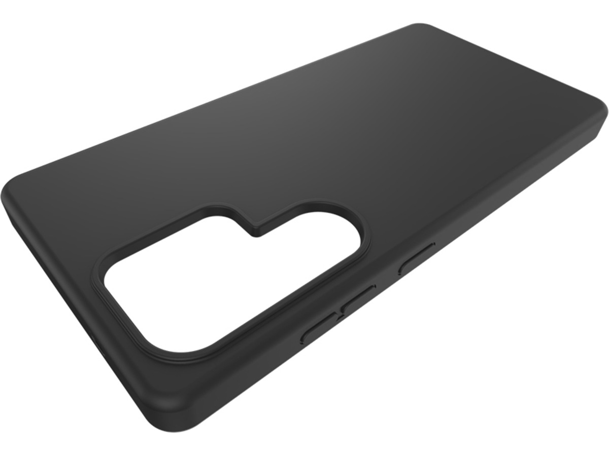 iiglo Galaxy S25 Ultra Silikone cover (sort) Mobilcover