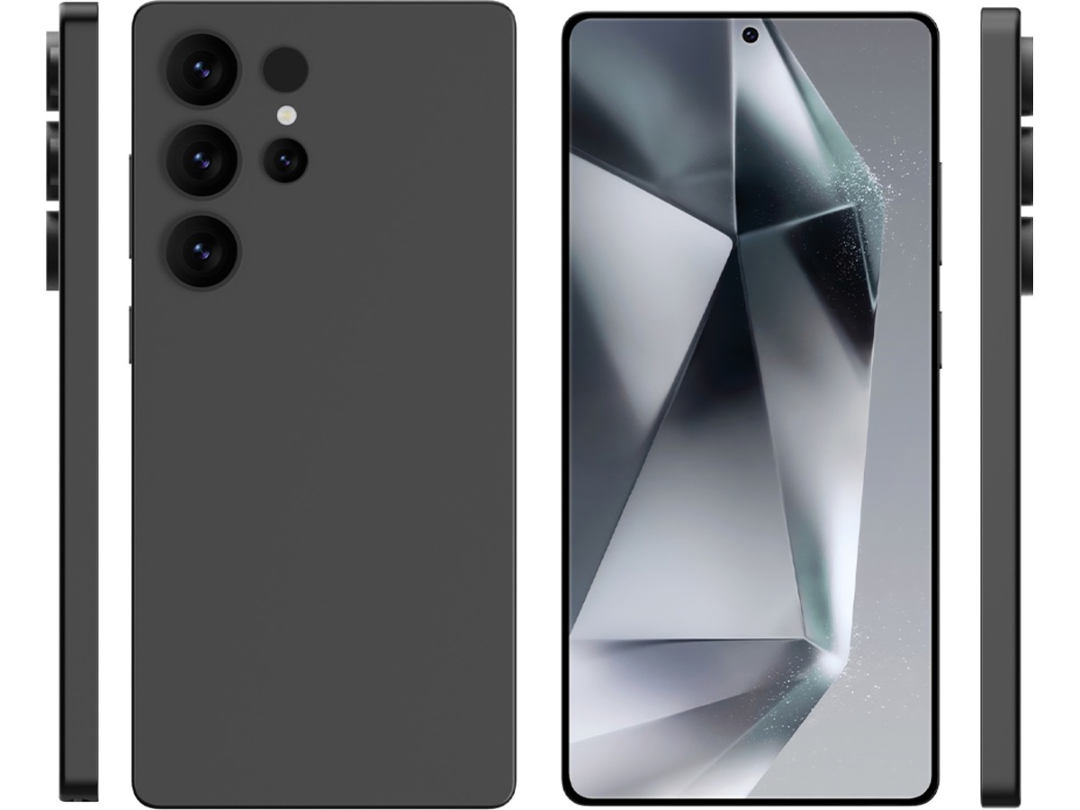 iiglo Galaxy S25 Ultra Silikone cover (sort) Mobilcover