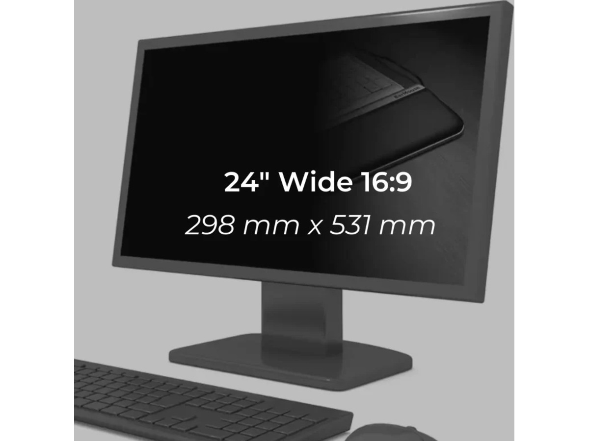 Kenson 24" Wide 16:9 Privacy skærmbeskytter Skærmbeskyttelse tablet
