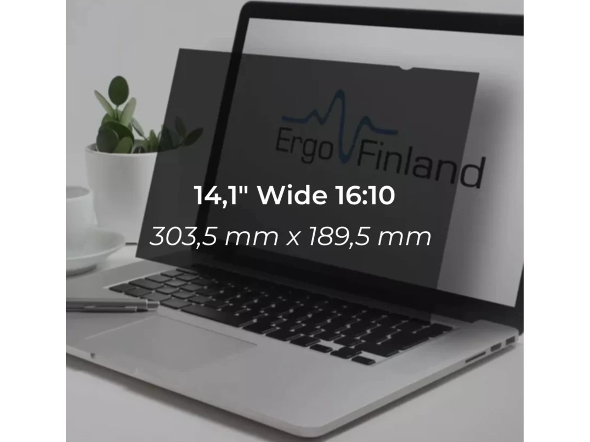 Kenson 14,1" Wide 16:10 Privacy skærmbeskytter Skærmbeskyttelse tablet