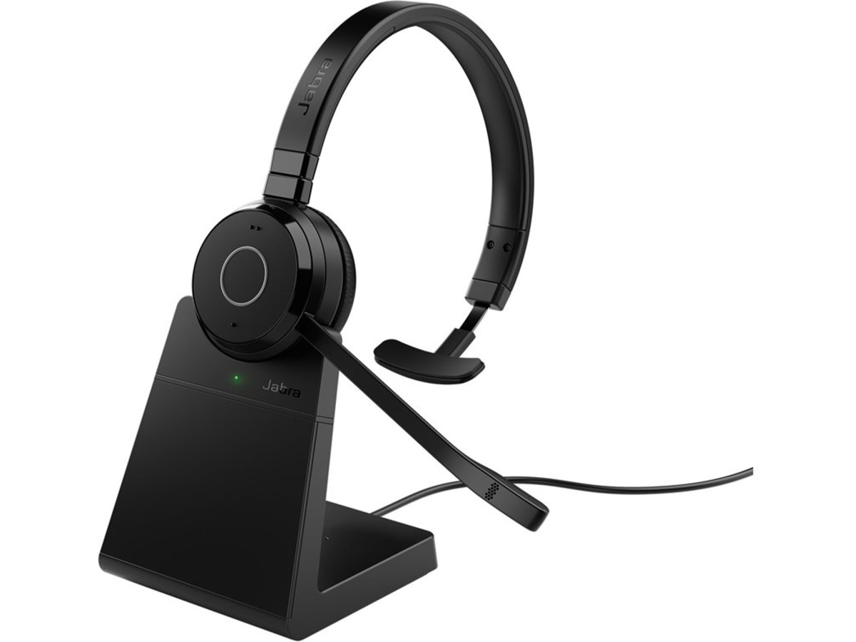 Jabra Evolve 65 TE, Link 390a MS Mono Stand Headset