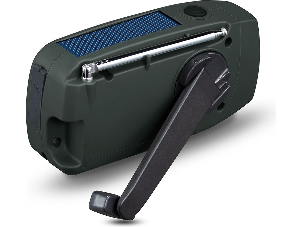 Andersson EYF-C2000 FM/AM krankradio med solpanel Radio & musikafspillere