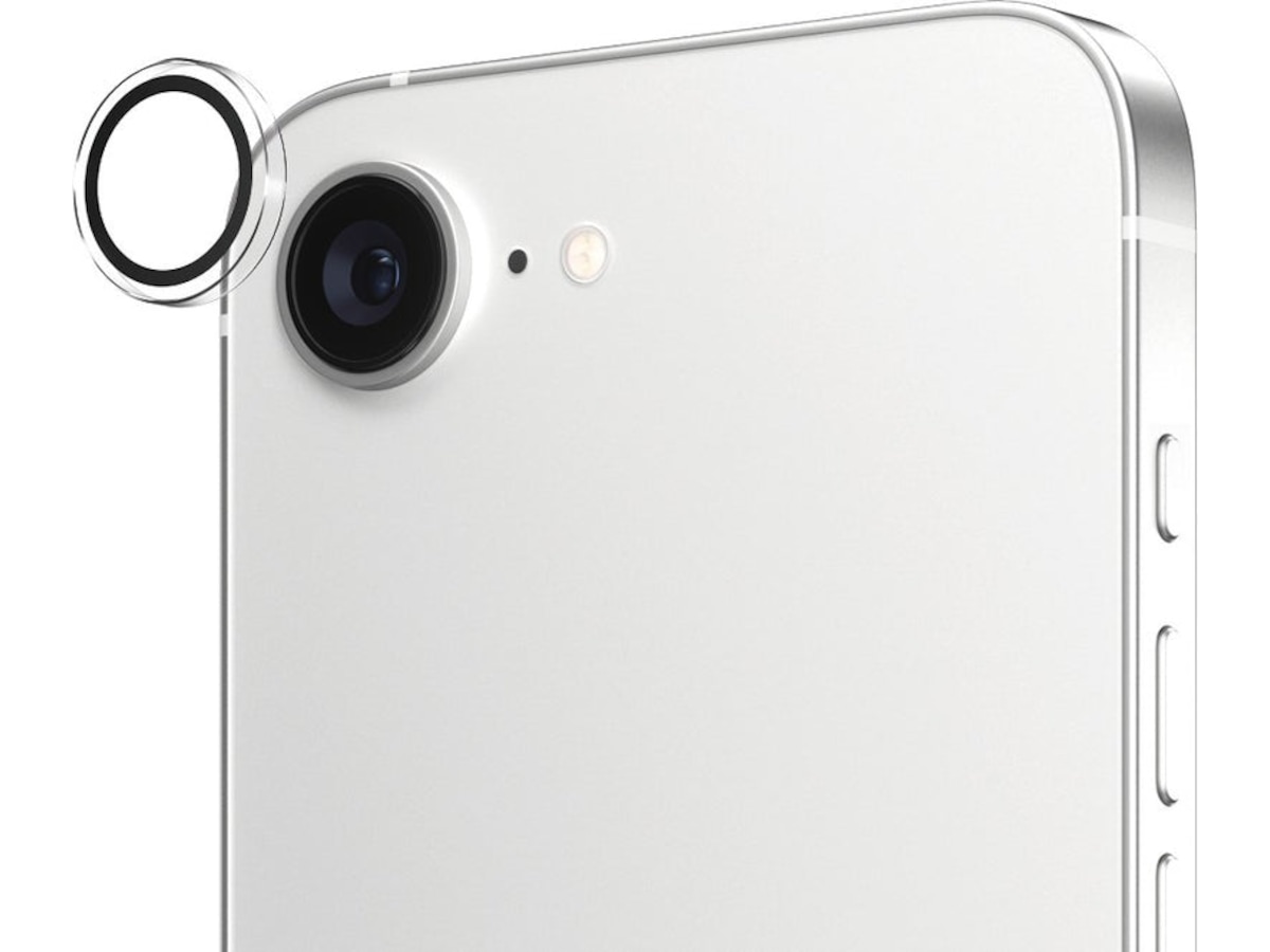 PanzerGlass iPhone 16e Hoops Linsebeskytter (gennemsigtig) Skærmbeskyttelse mobiltelefon