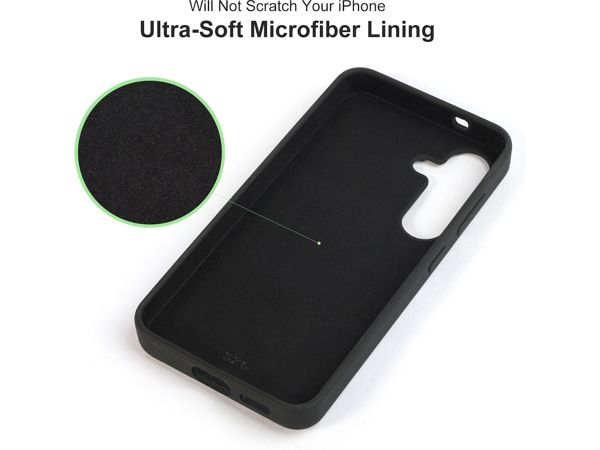 iiglo Galaxy S25 Magnetic cover (sort) Mobilcover