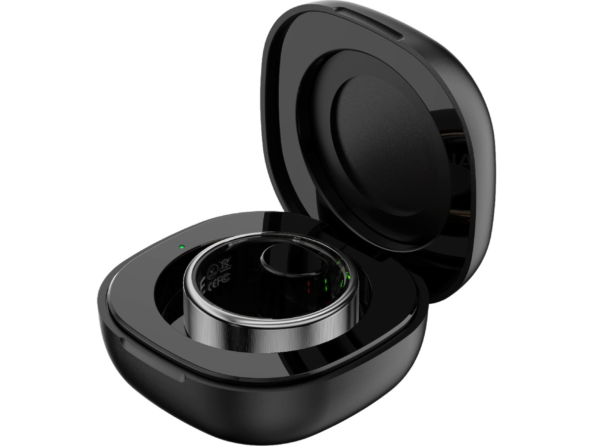 Haale II Smart Ring str. 8 (børstet sølv) Smart ring