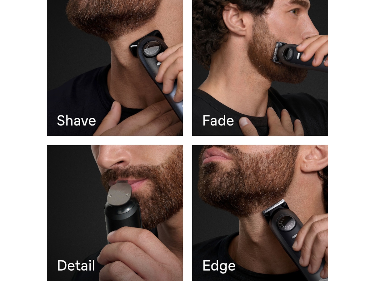 Braun Series 7 Skægtrimmer (blå) Barbermaskine