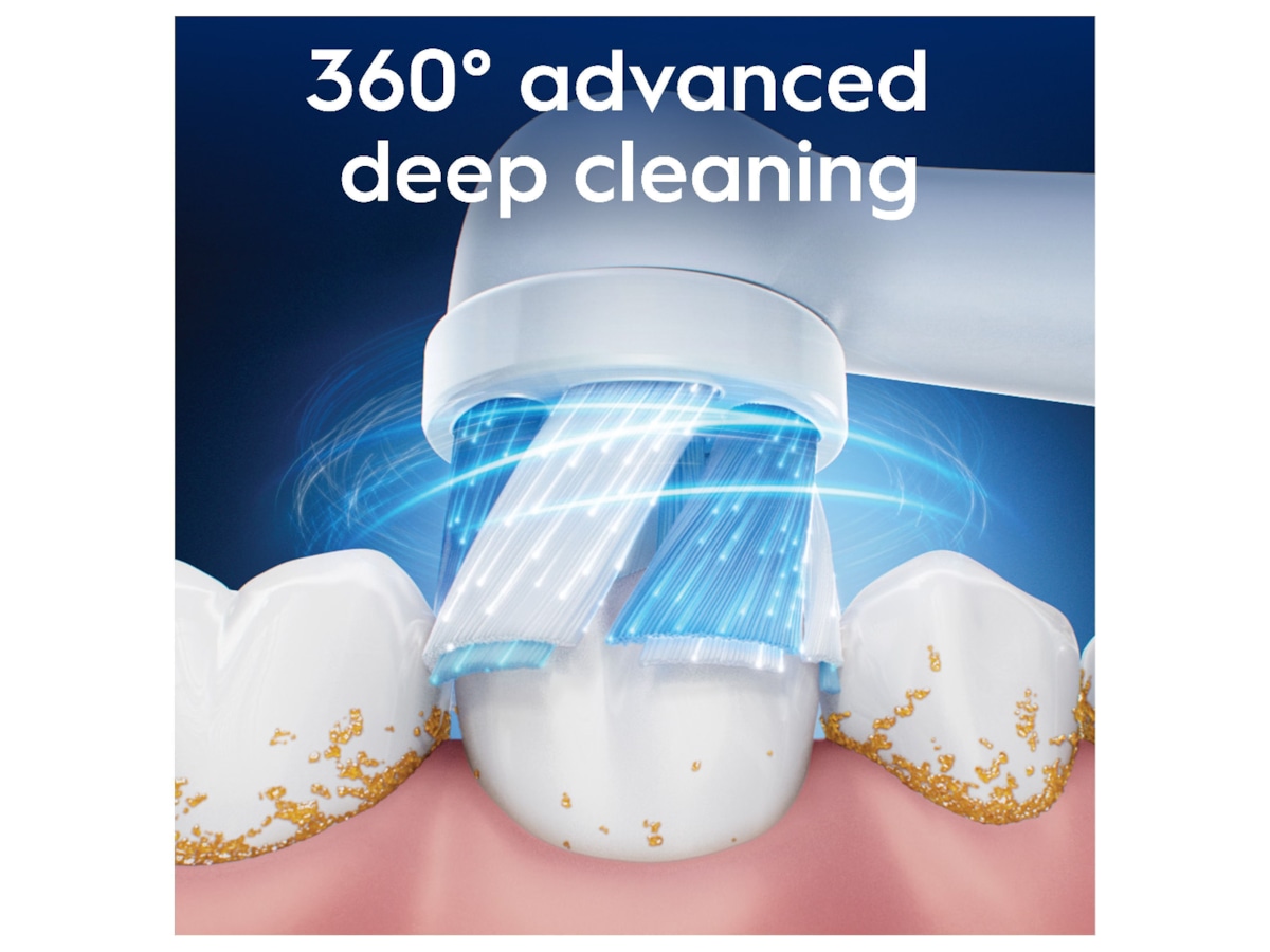 Oral-B iO Ultimate Clean Børstehoveder 6 stk (hvid) Tandbørstehoveder