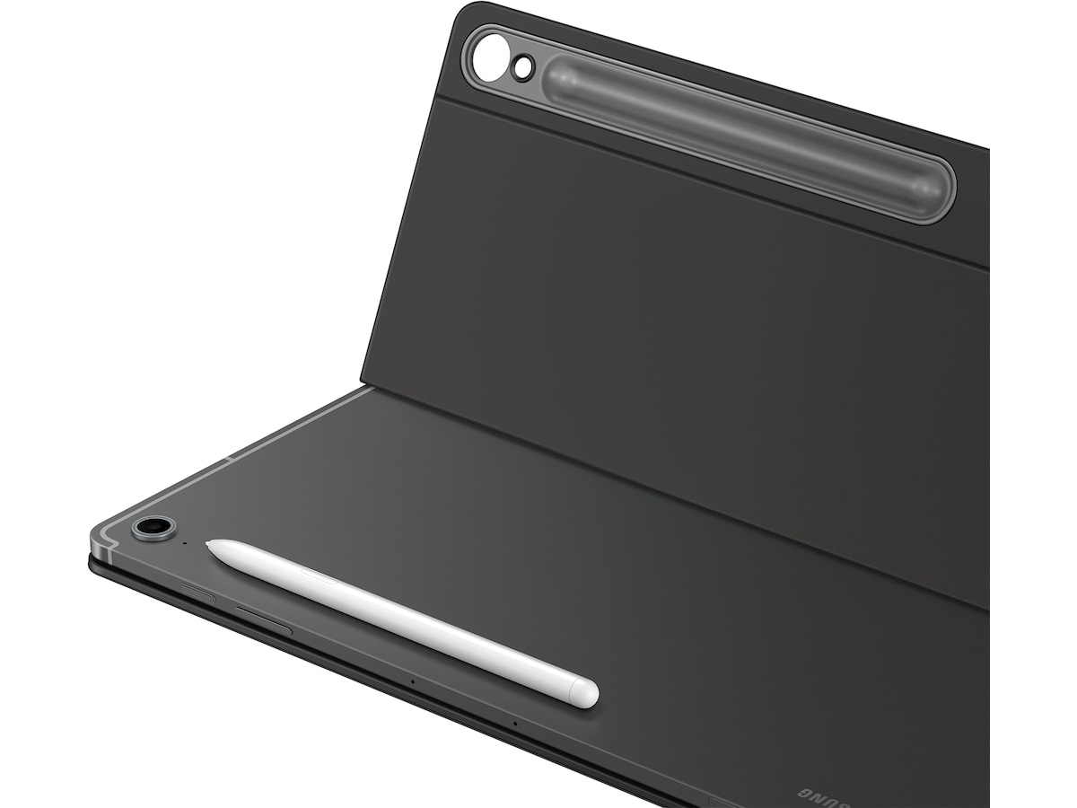 Samsung Galaxy Tab S10 FE+ Book Cover Keyboard Slim (sort) Tastatur og stylus