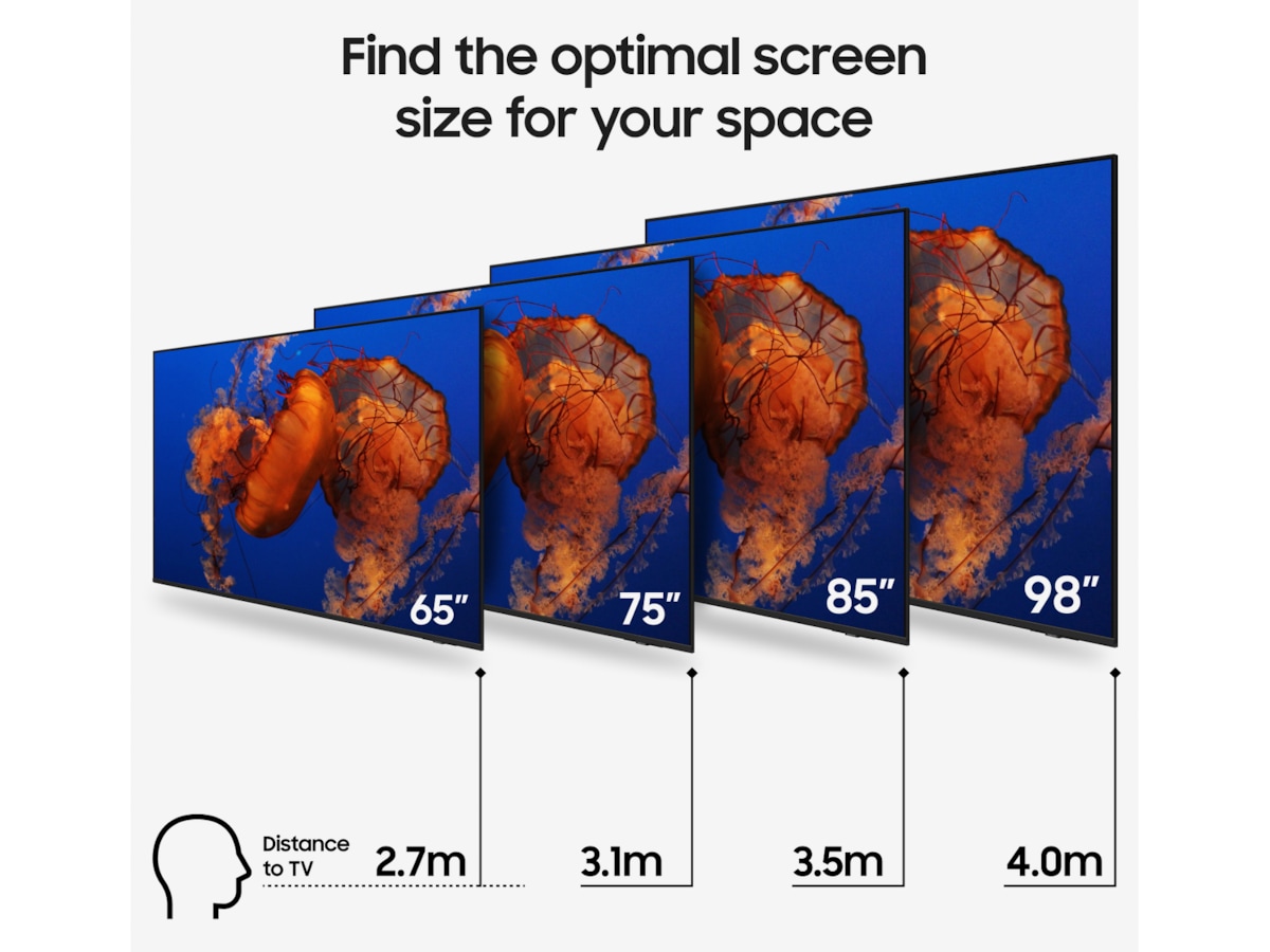 Samsung 85" U7005F UHD 4K smart-tv (2025) Over 80 tommer TV