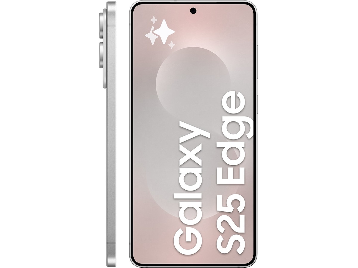 Samsung Galaxy S25 Edge smartphone 512 GB (titanium silver) Mobiltelefoner
