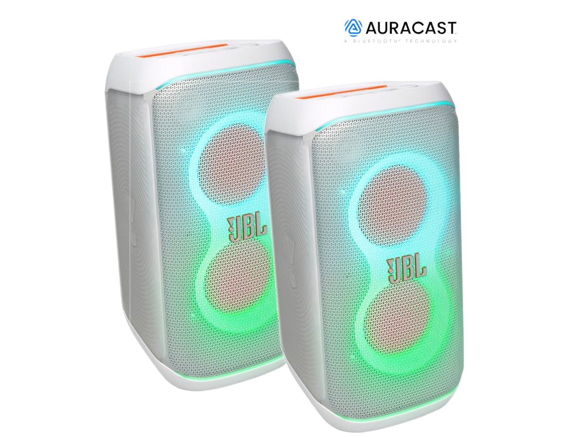 JBL Partybox  STAGE 320 Kraftig festhøjttaler (hvid) Trådløs / Bluetooth højttaler